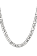 Men's chain necklace - Silver Color color