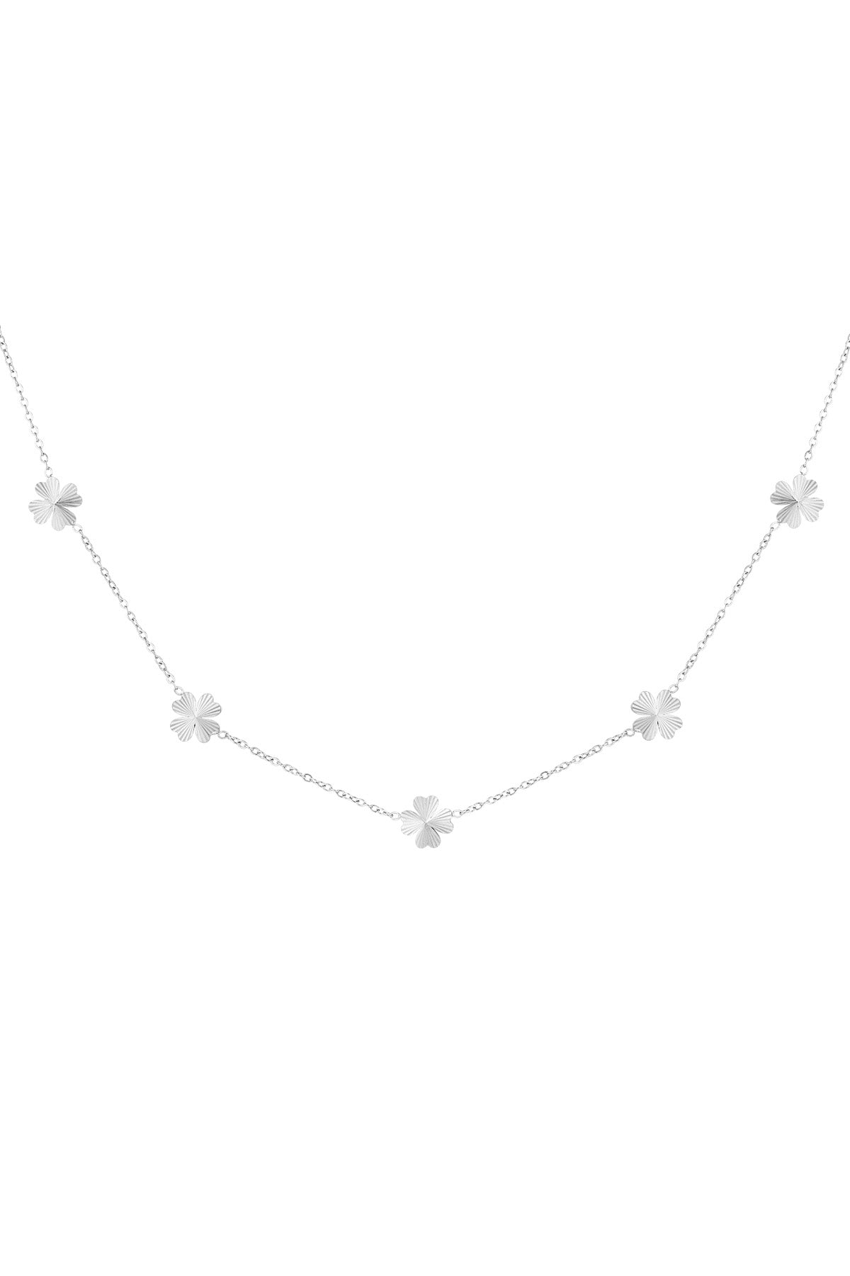 collana portafortuna foglia