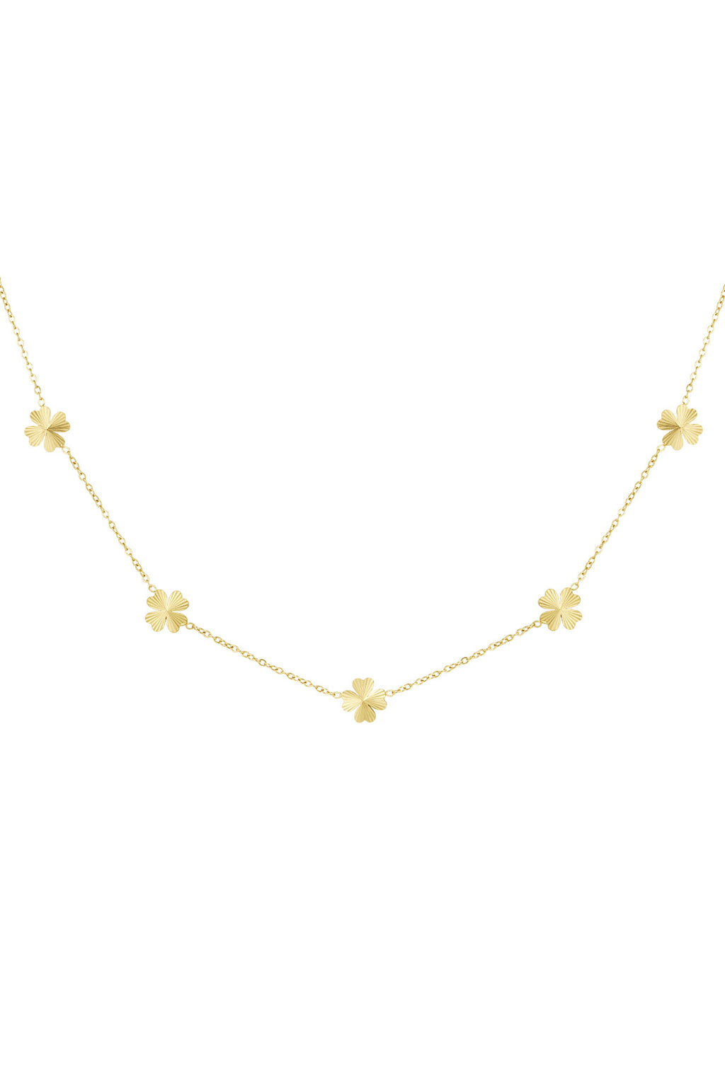 collana portafortuna foglia