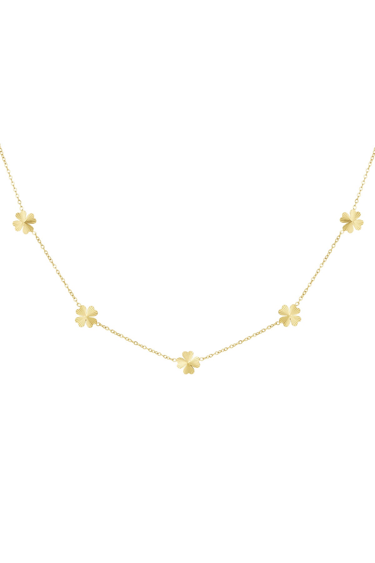 collana portafortuna foglia