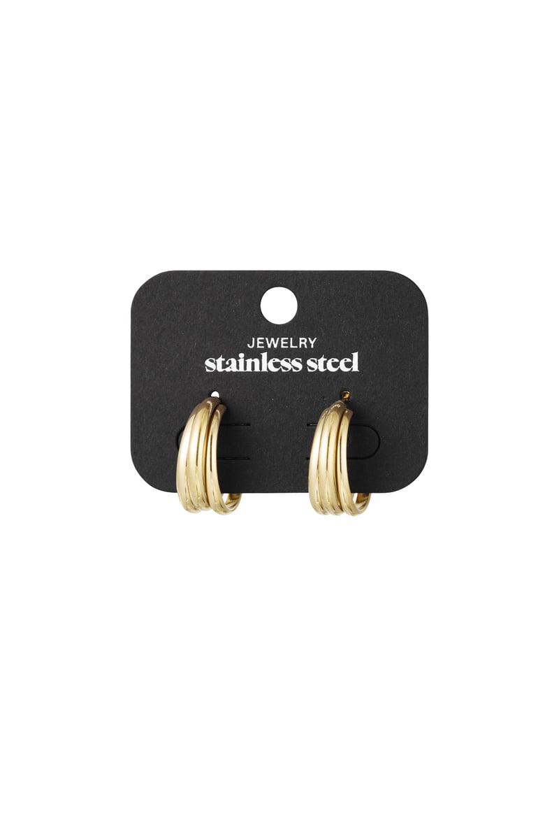 triple treasure earrings
