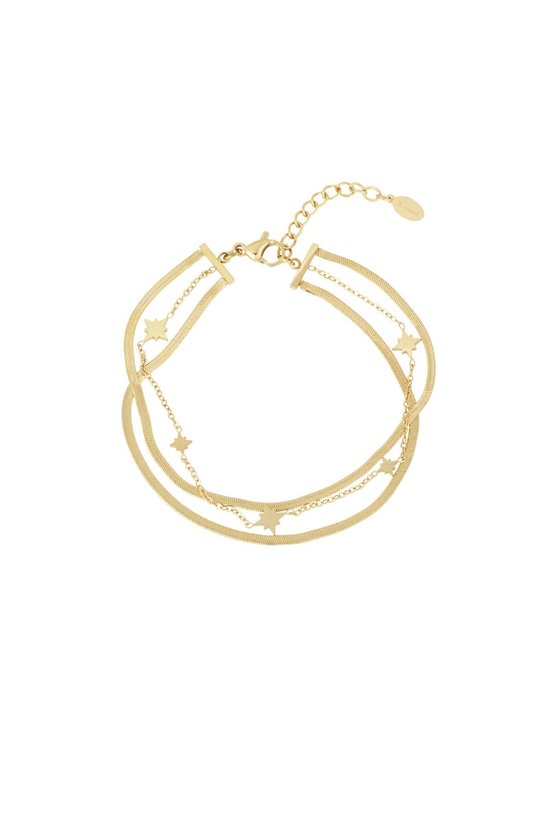 golden layers bracelet