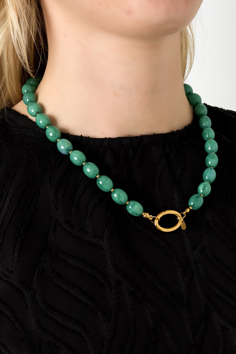 Acrylic Beaded Necklaces Beads Casual Daily-10.5*13mm